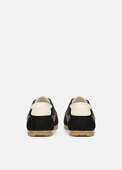 LA Suede & Leather Runner Sneaker in Sneakers - BLACK/DARK MOCHA