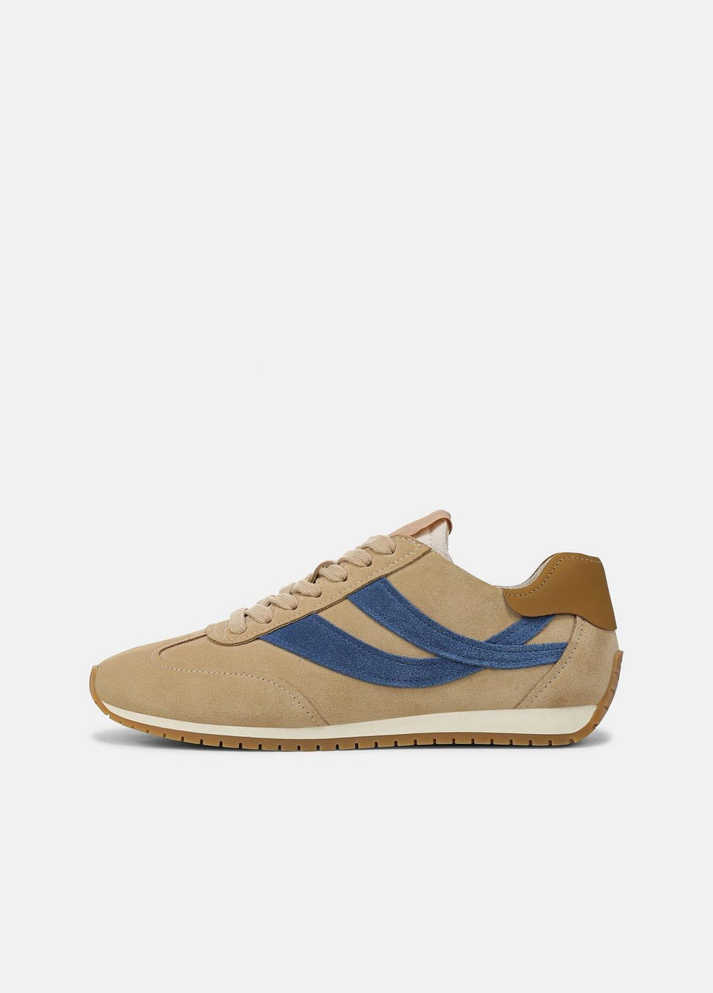 Oasis Suede & Leather Runner Sneaker in Sneakers - MOONLIGHT/BILLIARD GREEN