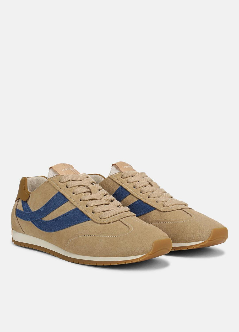Oasis Suede & Leather Runner Sneaker in Sneakers - MOONLIGHT/BILLIARD GREEN