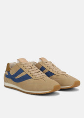 Oasis Suede & Leather Runner Sneaker in Sneakers - MOONLIGHT/BILLIARD GREEN