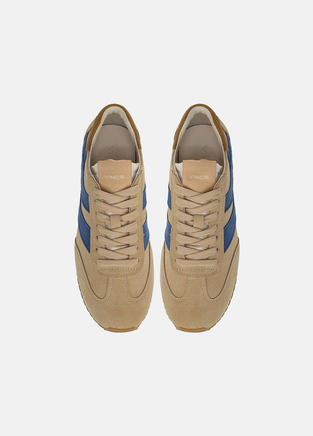 Oasis Suede & Leather Runner Sneaker in Sneakers - MOONLIGHT/BILLIARD GREEN
