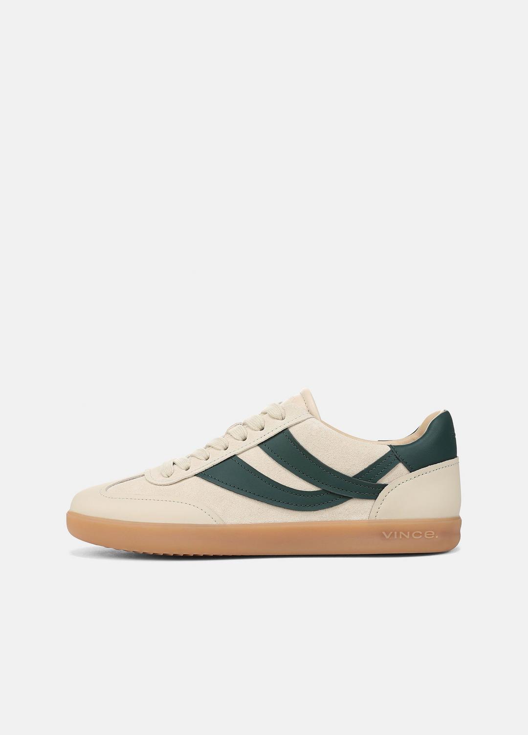 Oasis Suede & Leather Runner Sneaker in Sneakers - MACADEMIA/INDIGO