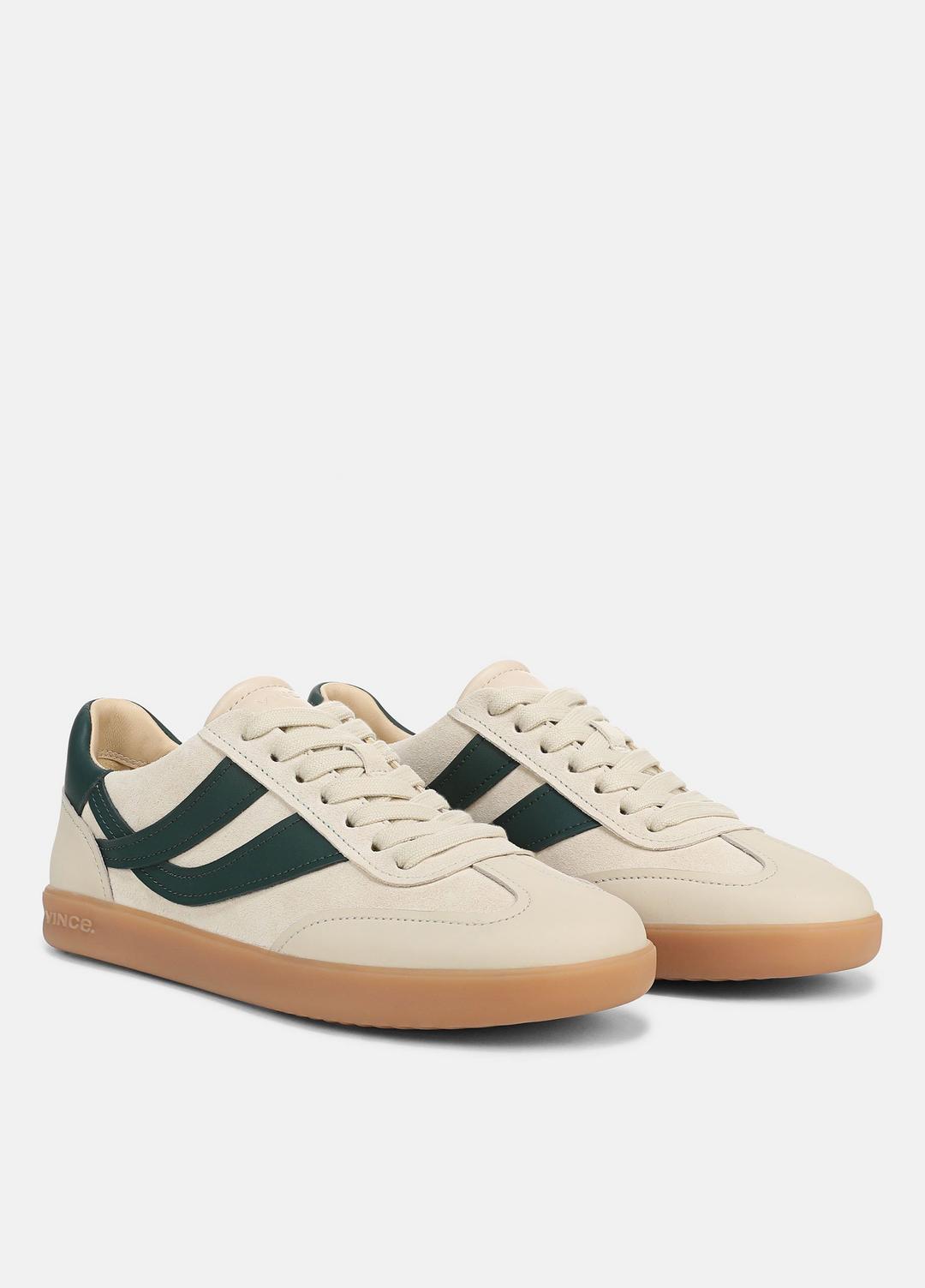 Oasis Suede & Leather Runner Sneaker in Sneakers - MACADEMIA/INDIGO