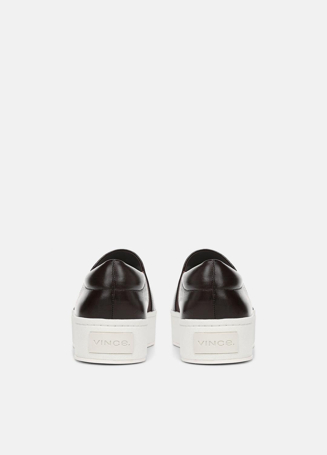 Warren Leather Sneaker in Sneakers - GANACHE