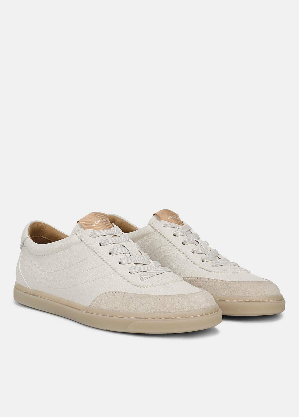 Palm Leather & Suede Sneaker in Sneakers - MILK/MOONLIGHT