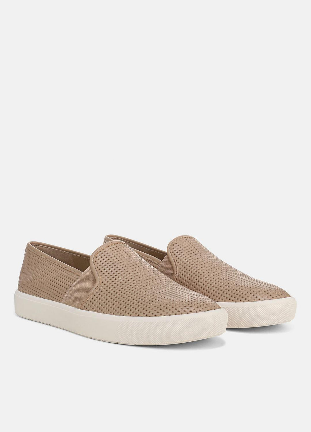 Blair Perforated Leather Sneaker in Sneakers - WARM ALMOND