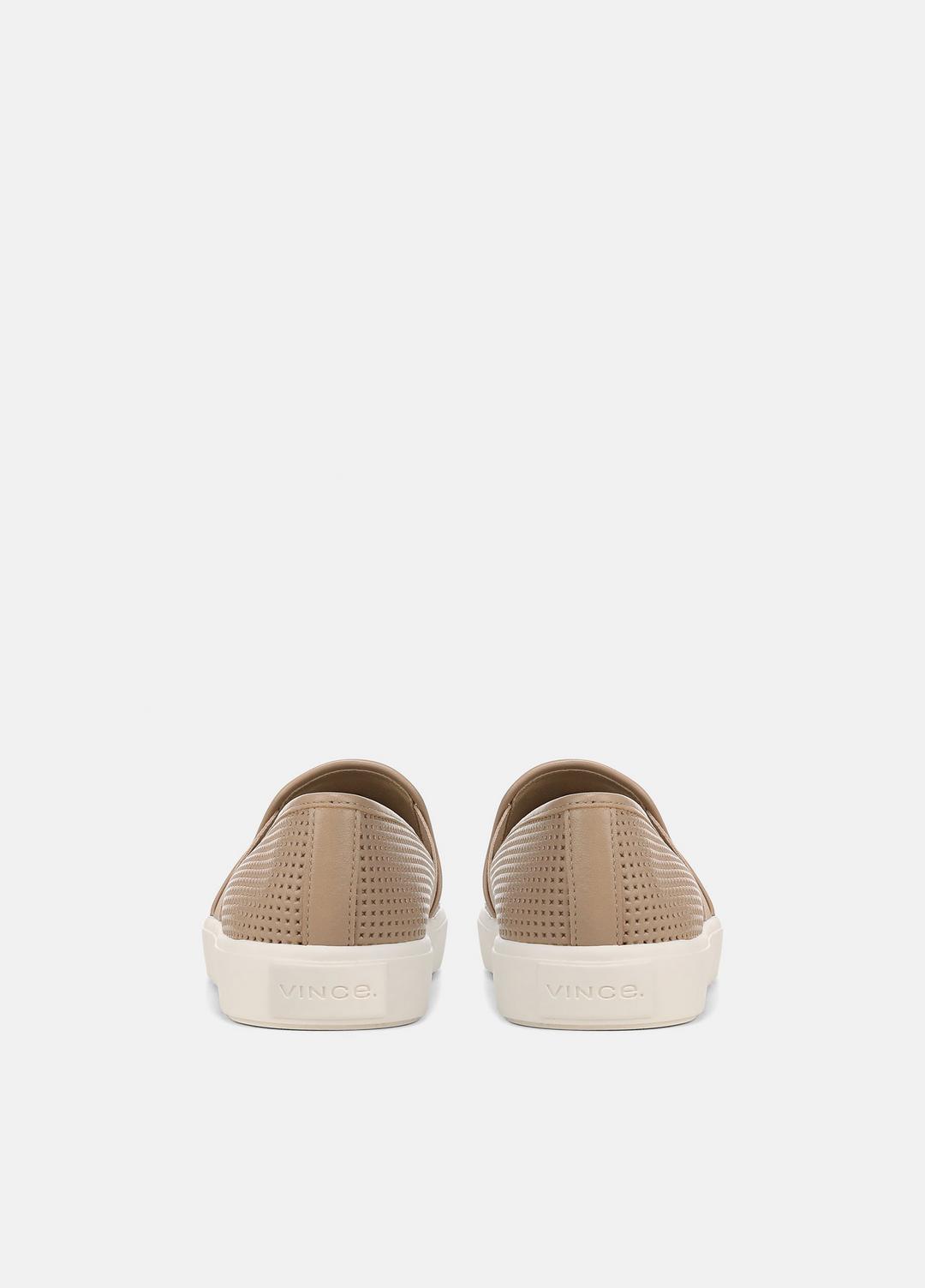 Blair Perforated Leather Sneaker in Sneakers - WARM ALMOND