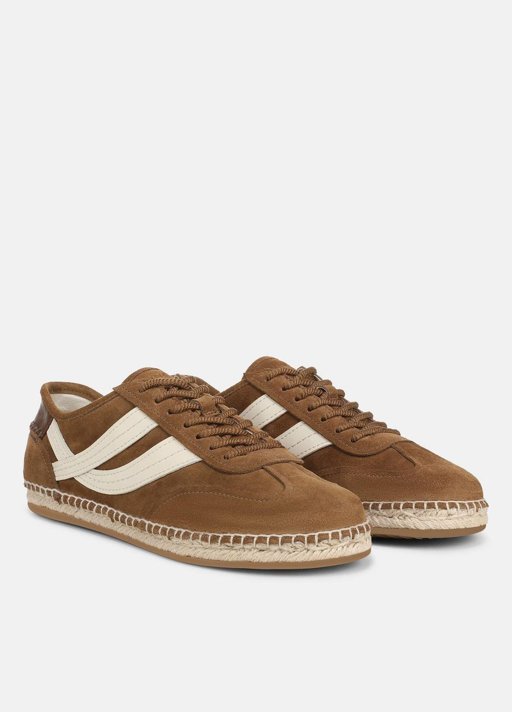 Oasis Suede & Leather Espadrille Sneaker in Sneakers - ELMWOOD