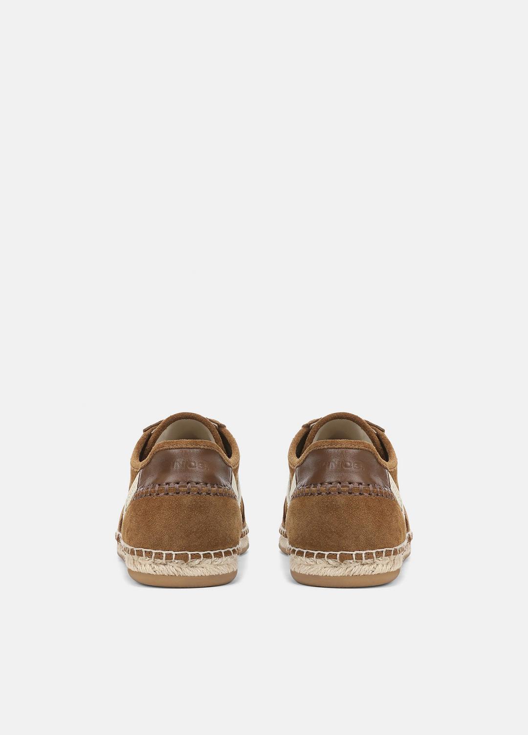 Oasis Suede & Leather Espadrille Sneaker in Sneakers - ELMWOOD