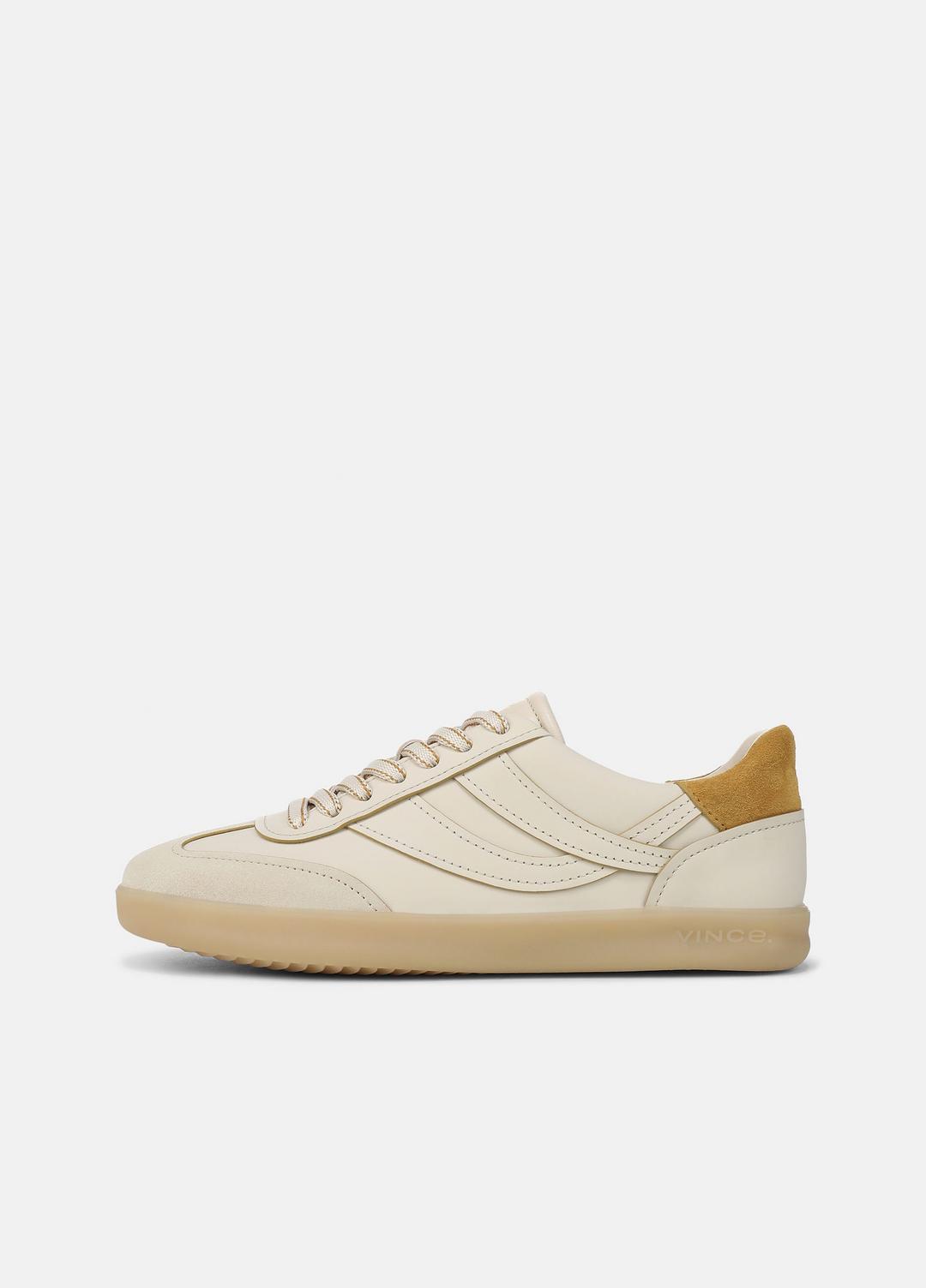 Oasis Contrast-Edge Leather & Suede Sneaker in Sneakers - MOONLIGHT/GOLDEN DESERT