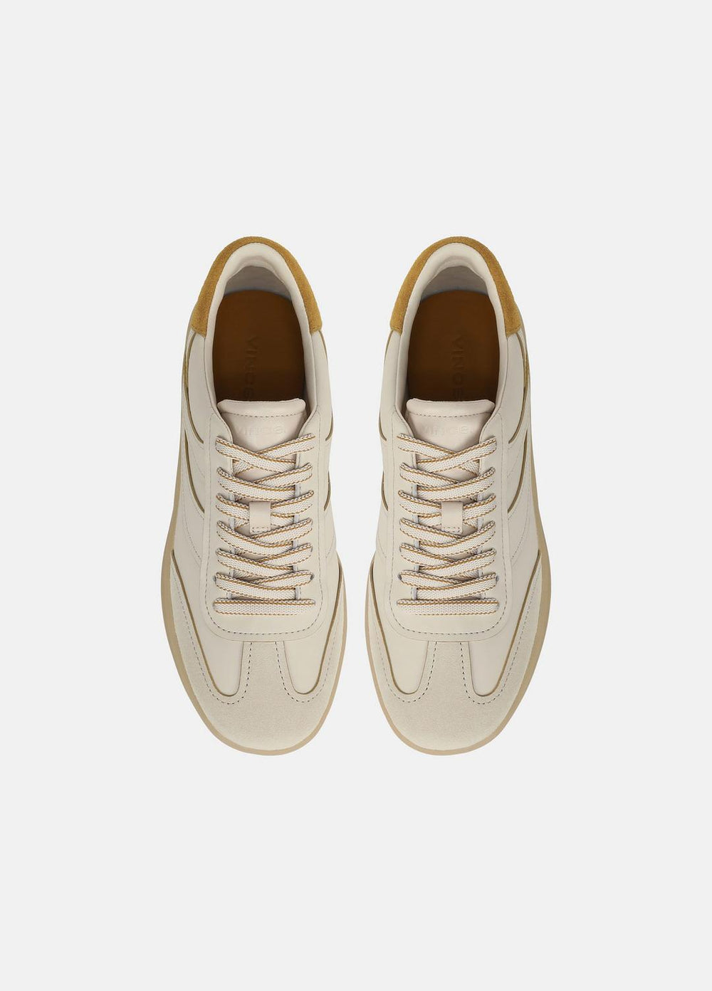Oasis Contrast-Edge Leather & Suede Sneaker in Sneakers - MOONLIGHT/GOLDEN DESERT
