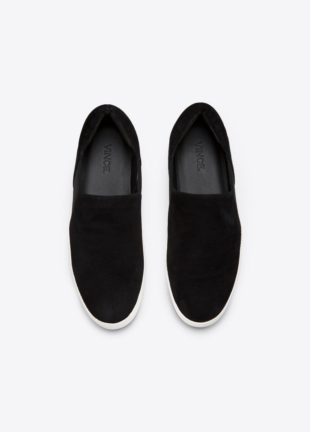 Suede Warren Sneaker in Sneakers - BLACK