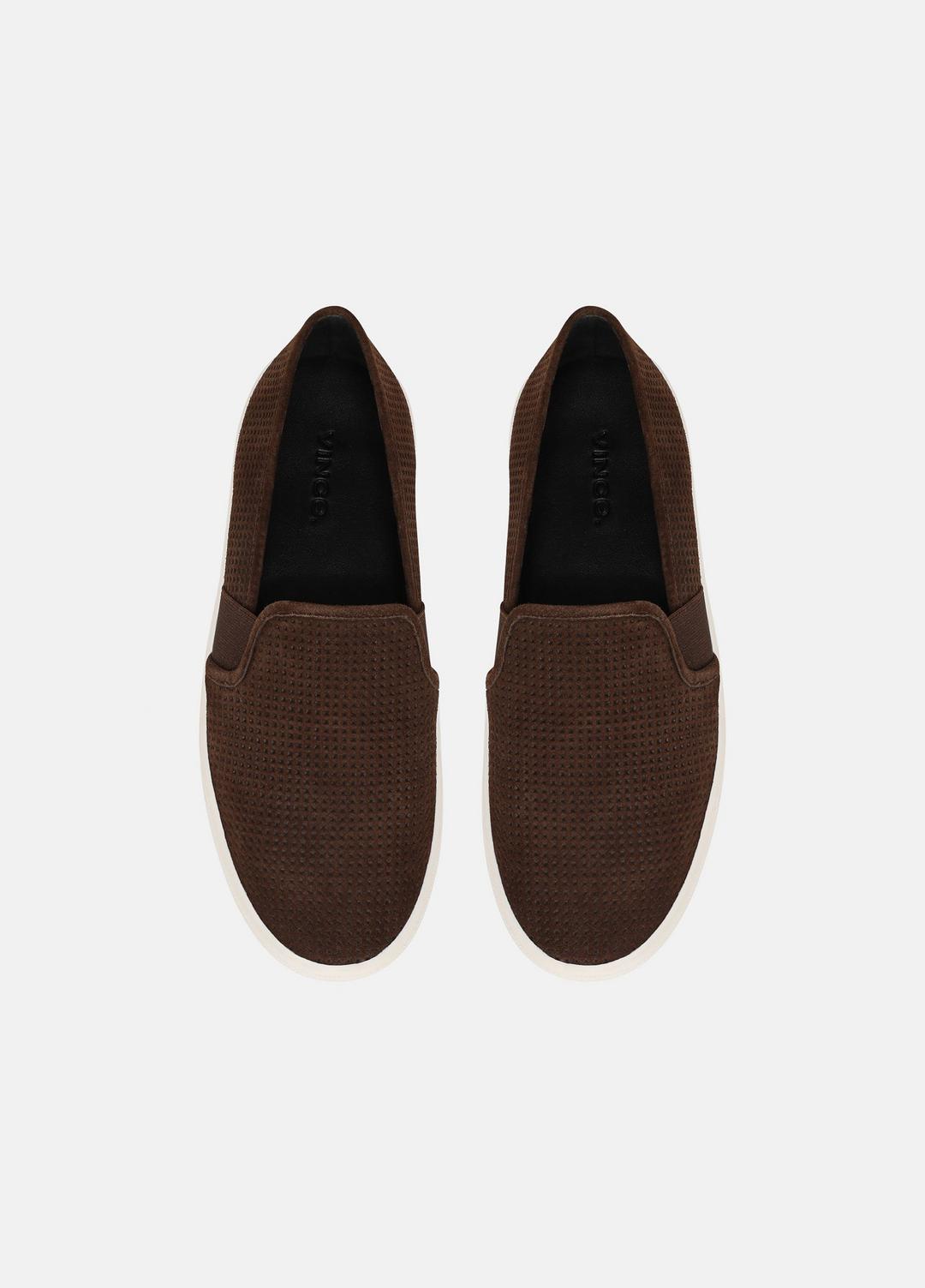 Blair Perforated Suede Sneaker in Sneakers - CLOVE