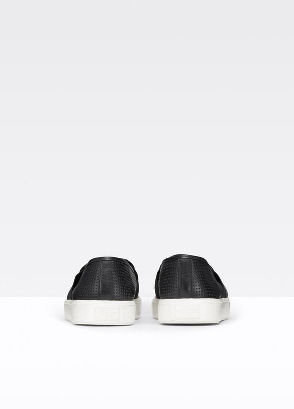 Women's Blair Perforated Leather Sneakers - BLACK