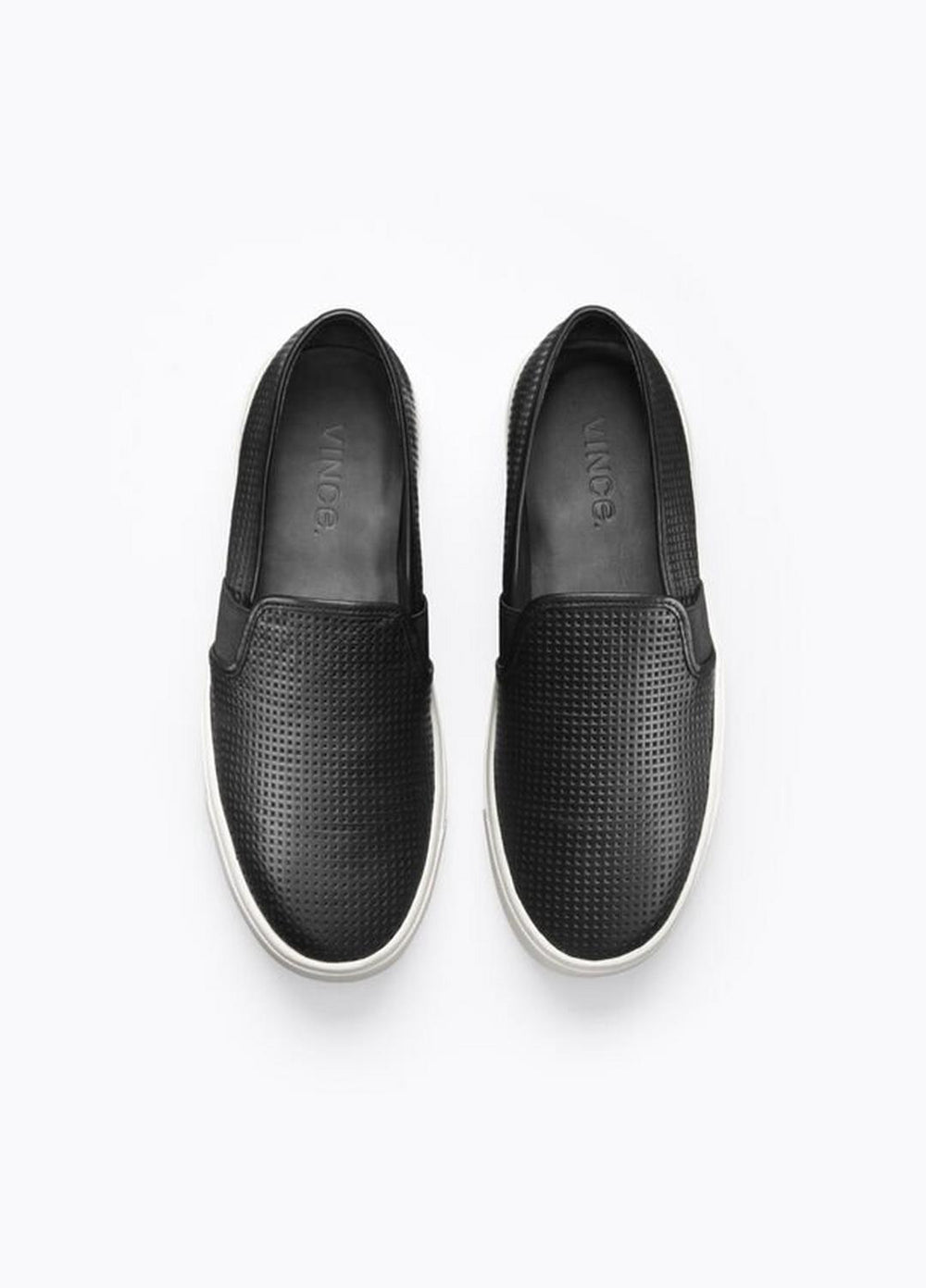 Women's Blair Perforated Leather Sneakers - BLACK