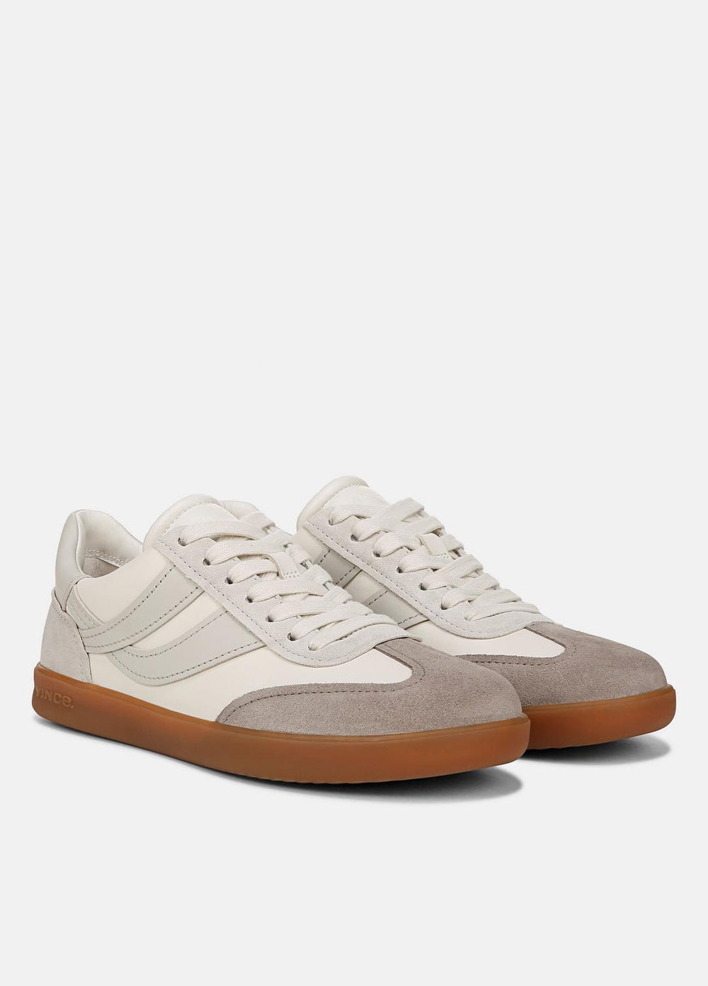 Oasis Leather and Suede Sneaker in Sneakers - WHITE FOAM/HORCHATA/HAZELSTONE