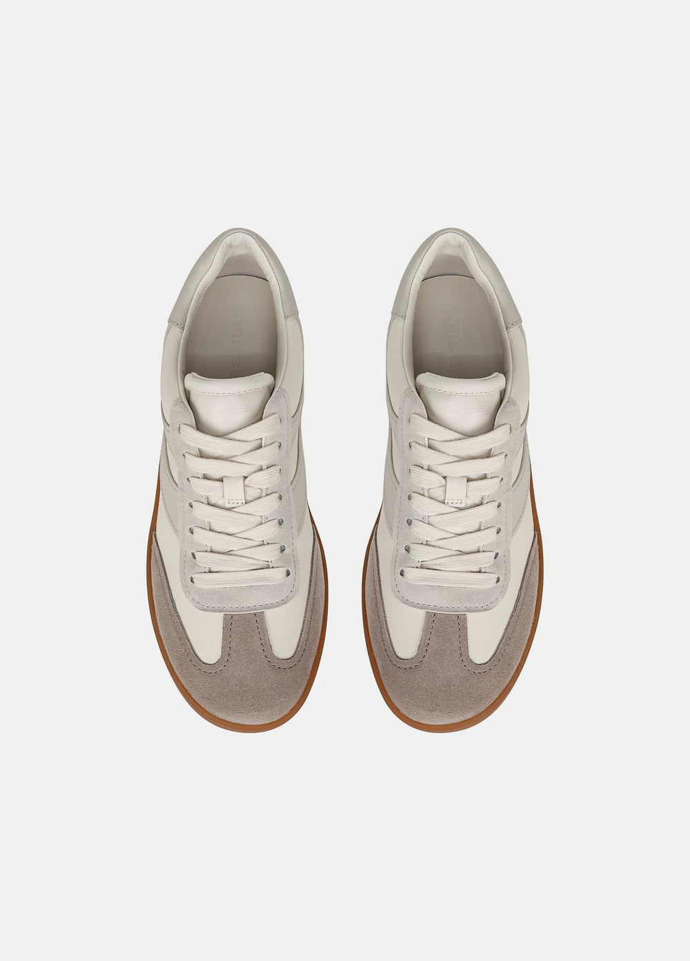 Oasis Leather and Suede Sneaker in Sneakers - WHITE FOAM/HORCHATA/HAZELSTONE