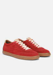 Palm Suede Sneaker in Sneakers - POPPY RED