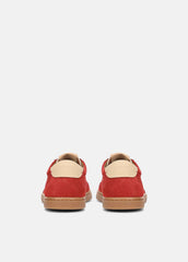 Palm Suede Sneaker in Sneakers - POPPY RED