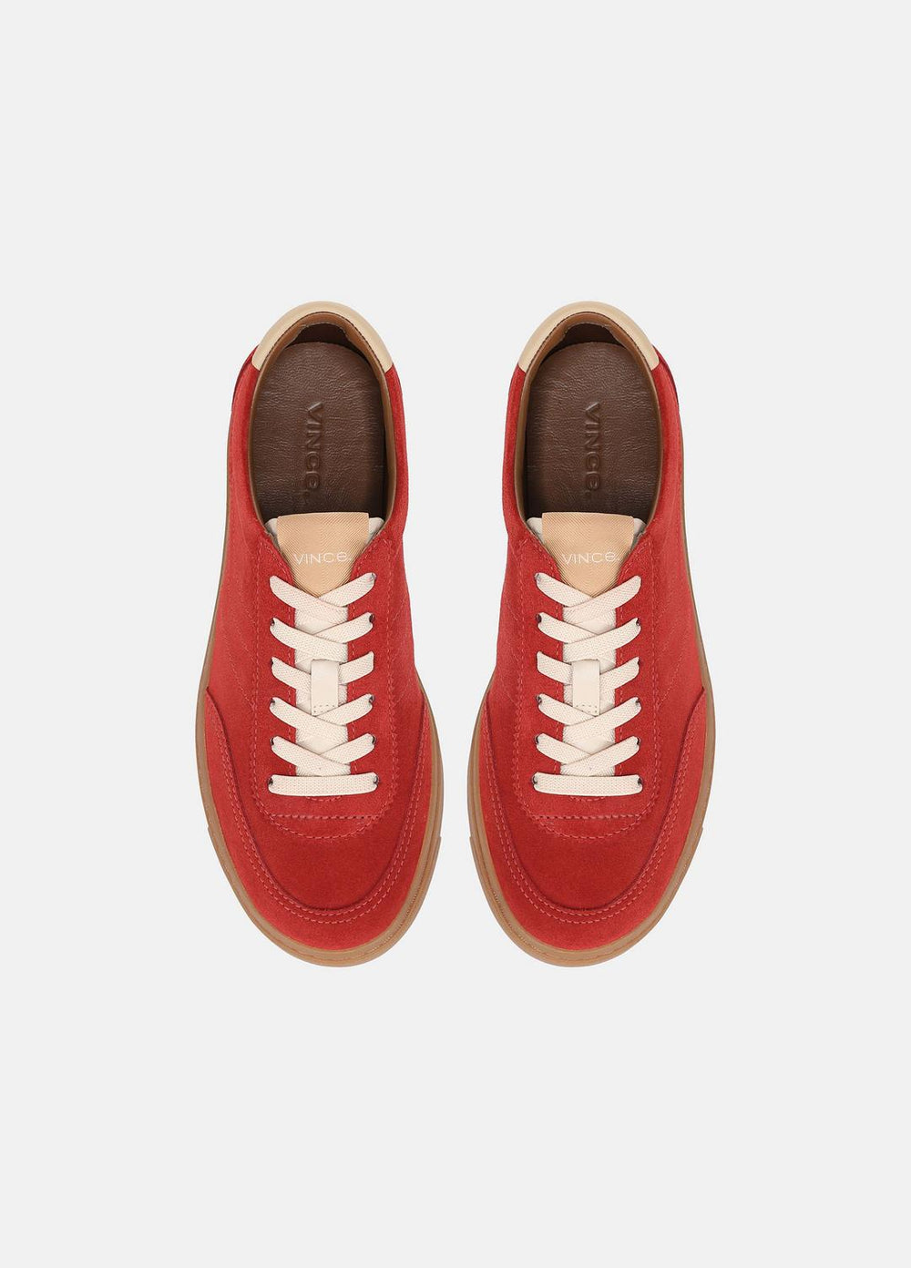 Palm Suede Sneaker in Sneakers - POPPY RED