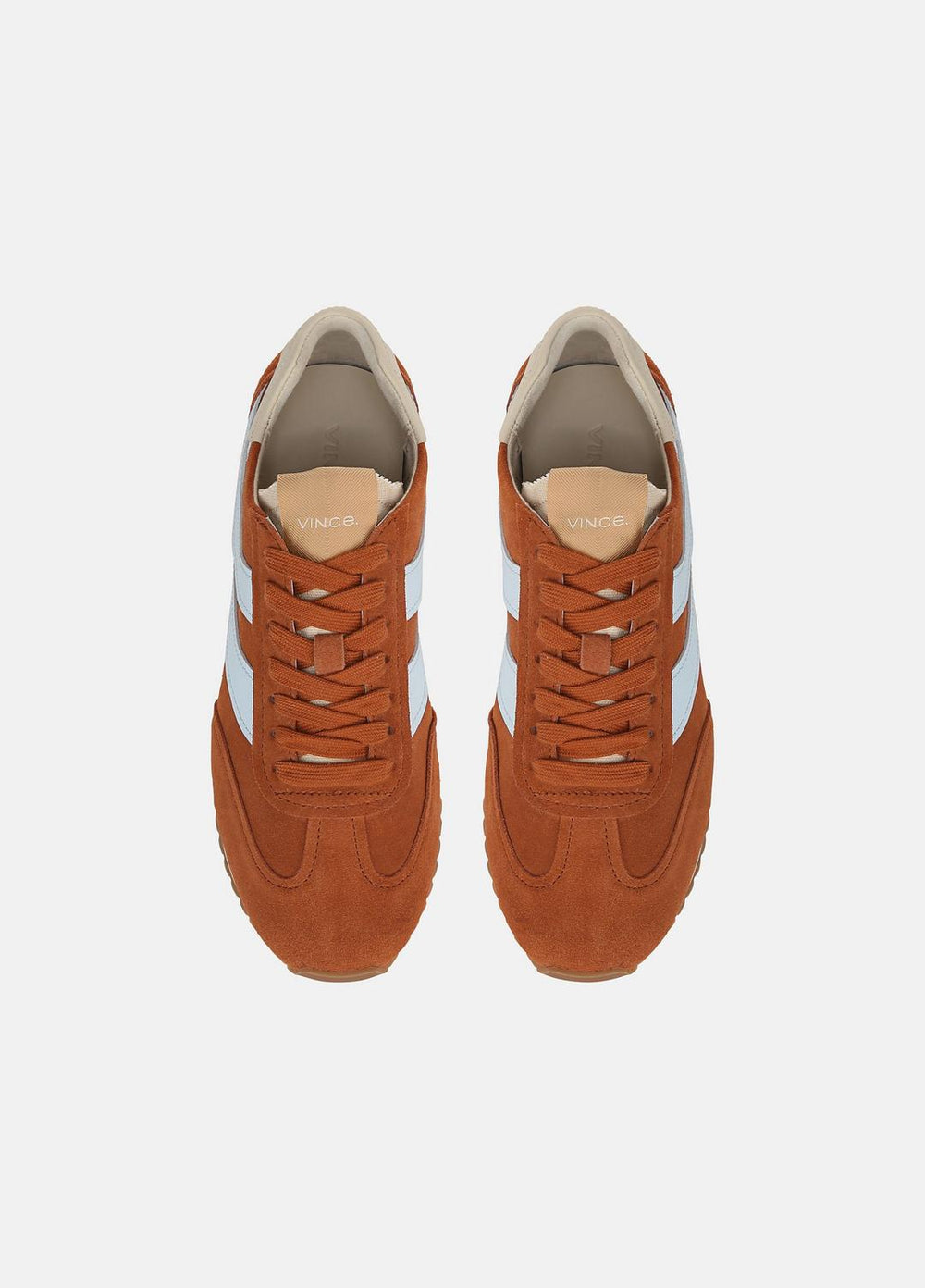 Oasis Suede & Leather Runner Sneaker in Sneakers - VINTAGE EMBER/CELESTE