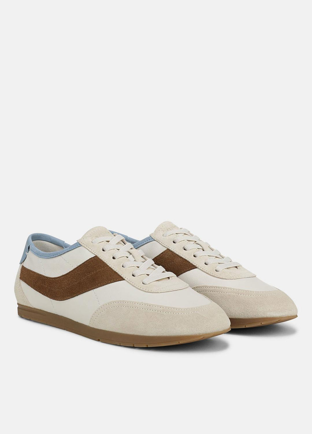 LA Leather & Suede Runner Sneaker in Sneakers - MOONLIGHT/ELMWOOD