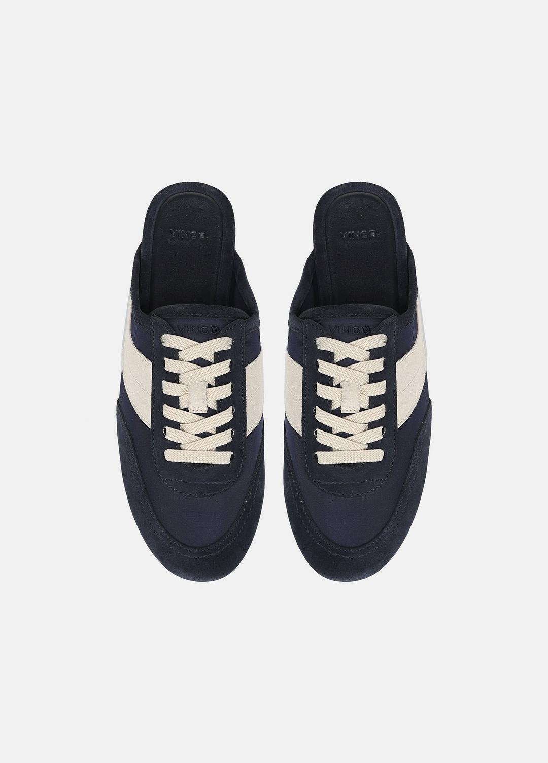 Solstice Suede Sneaker Mule in Sneakers - NIGHT BLUE/MOONLIGHT