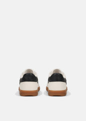 Oasis Leather and Suede Sneaker in Sneakers - MILK/NIGHT BLUE