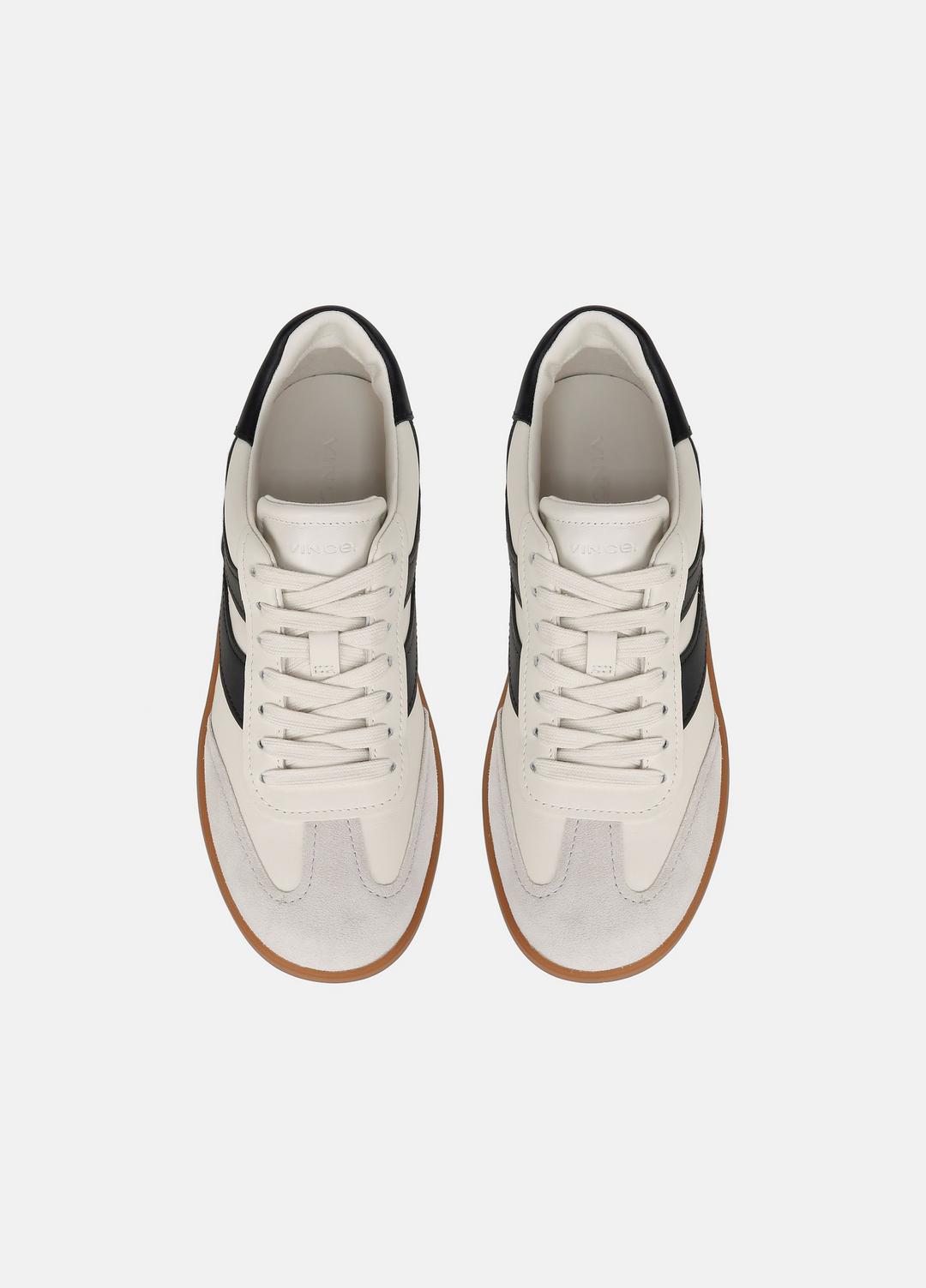 Oasis Leather and Suede Sneaker in Sneakers - MILK/NIGHT BLUE