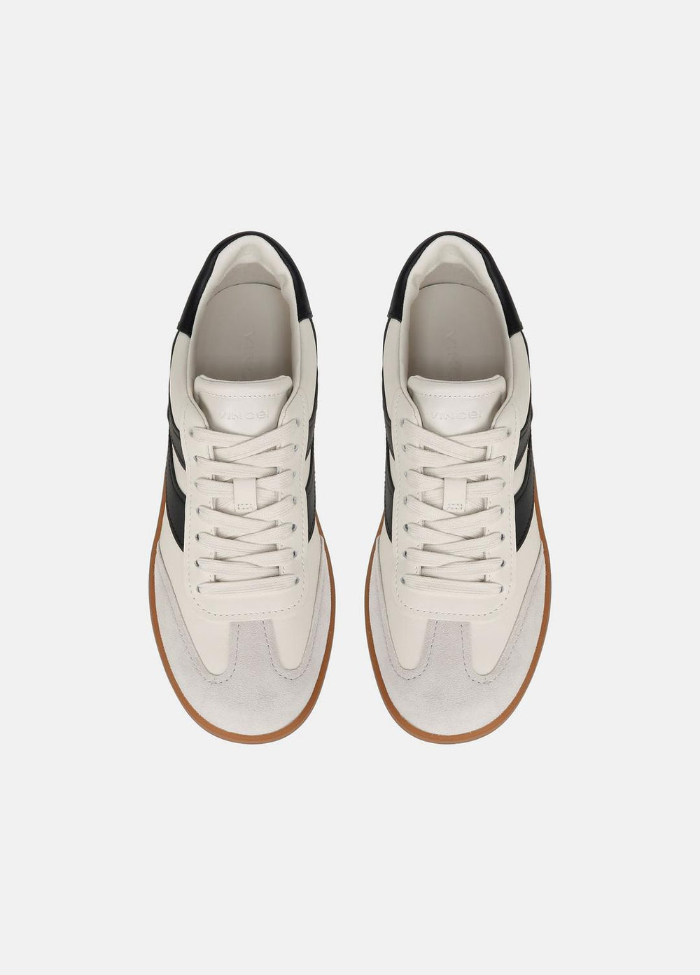 Oasis Leather and Suede Sneaker in Sneakers - MILK/NIGHT BLUE