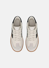 Oasis Leather and Suede Sneaker in Sneakers - MILK/NIGHT BLUE