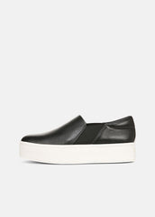 Warren Leather Sneaker in Sneakers - BLACK