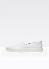 Women's Blair Perforated Leather Sneakers - WHITE