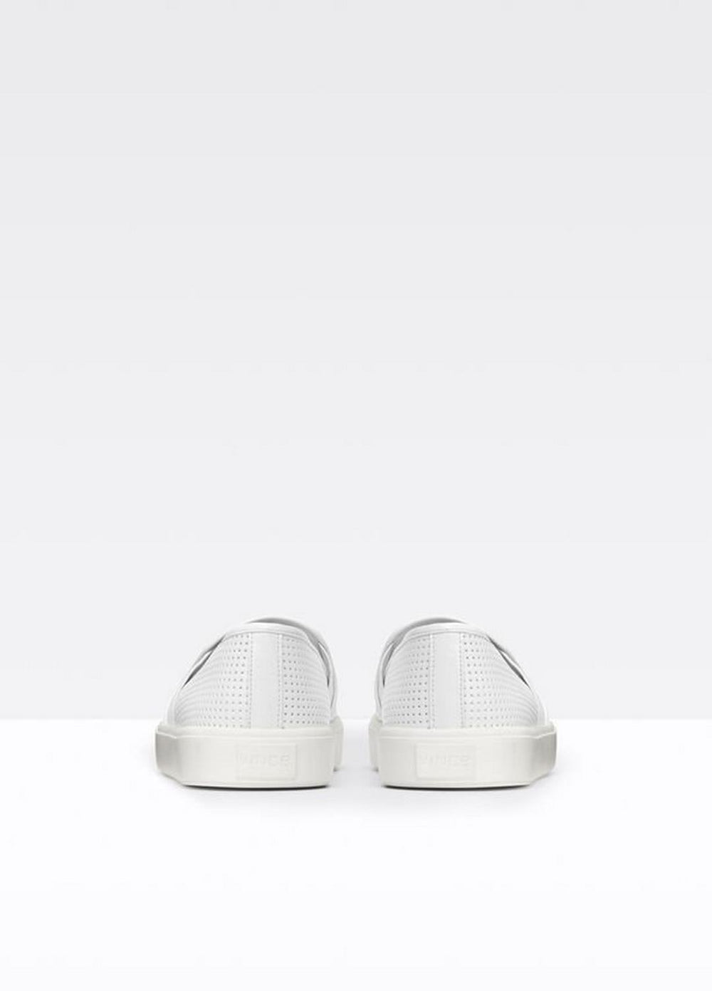 Women's Blair Perforated Leather Sneakers - WHITE