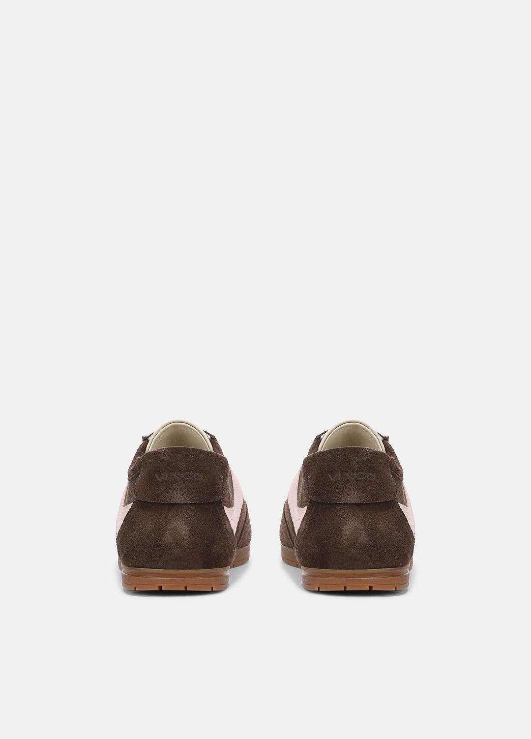 LA Suede & Leather Runner Sneaker in Sneakers - DARK MOCHA/ROSEWATER