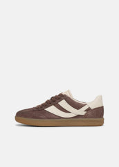 Oasis Suede & Leather Sneaker in Sneakers - KOALA TAUPE/FLAX
