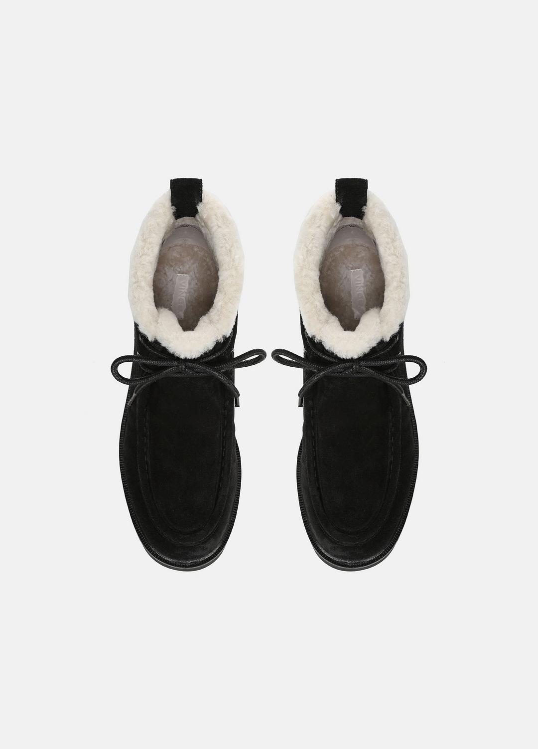 Sierra Lug-Sole Boot in Boots - BLACK