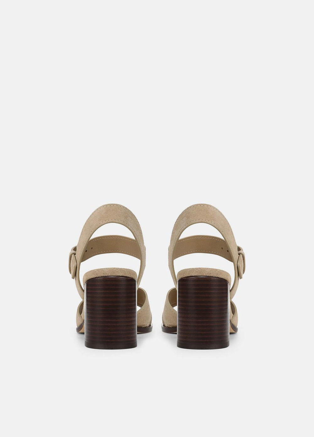 Salma Suede Heeled Sandal in Heels - DUNE
