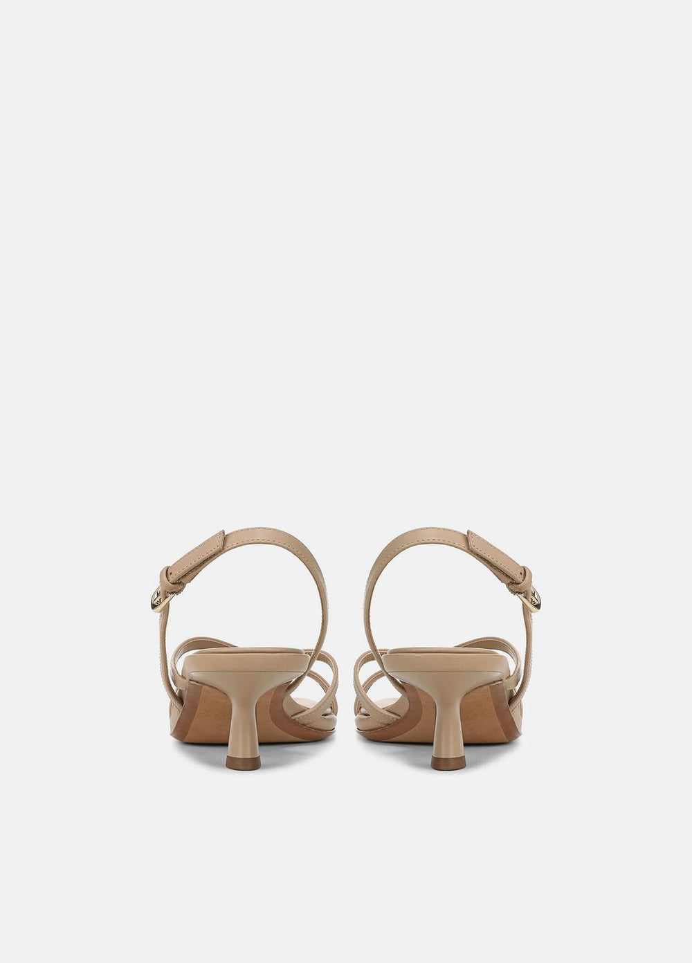 Tali Leather Slingback Sandal in Heels - WARM ALMOND