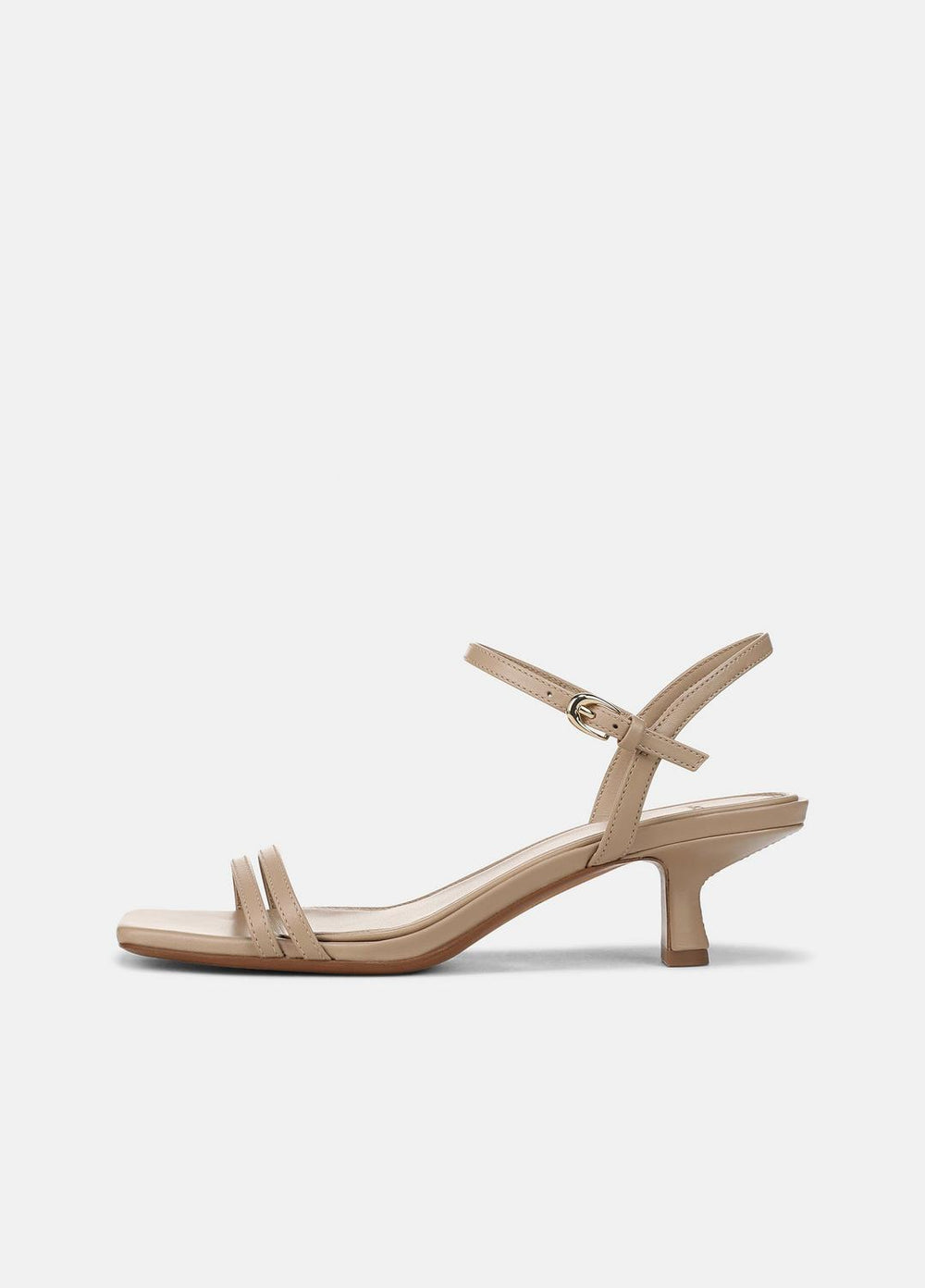 Tilda Leather Heeled Sandal in Heels - WARM ALMOND