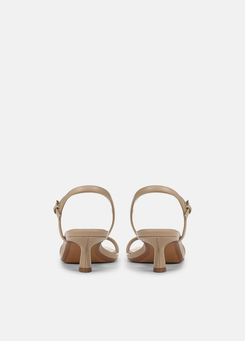 Tilda Leather Heeled Sandal in Heels - WARM ALMOND