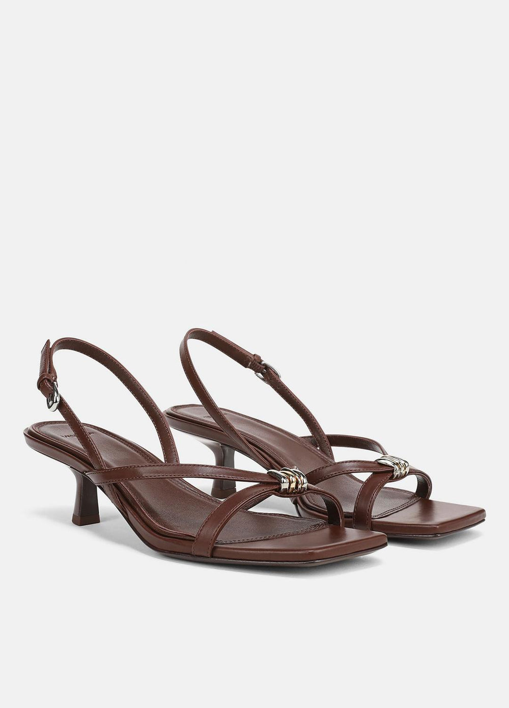 Tali Slingback Sandal in Heels - MOLTON BROWN