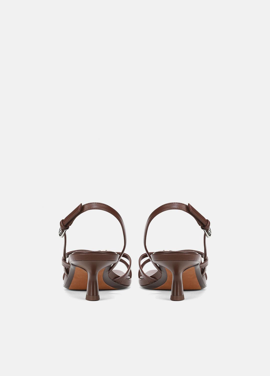 Tali Slingback Sandal in Heels - MOLTON BROWN