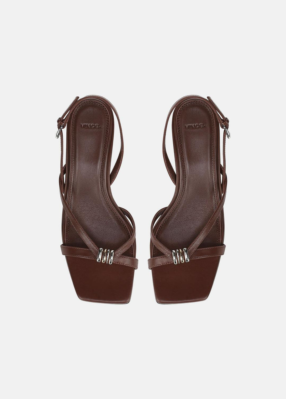 Tali Slingback Sandal in Heels - MOLTON BROWN