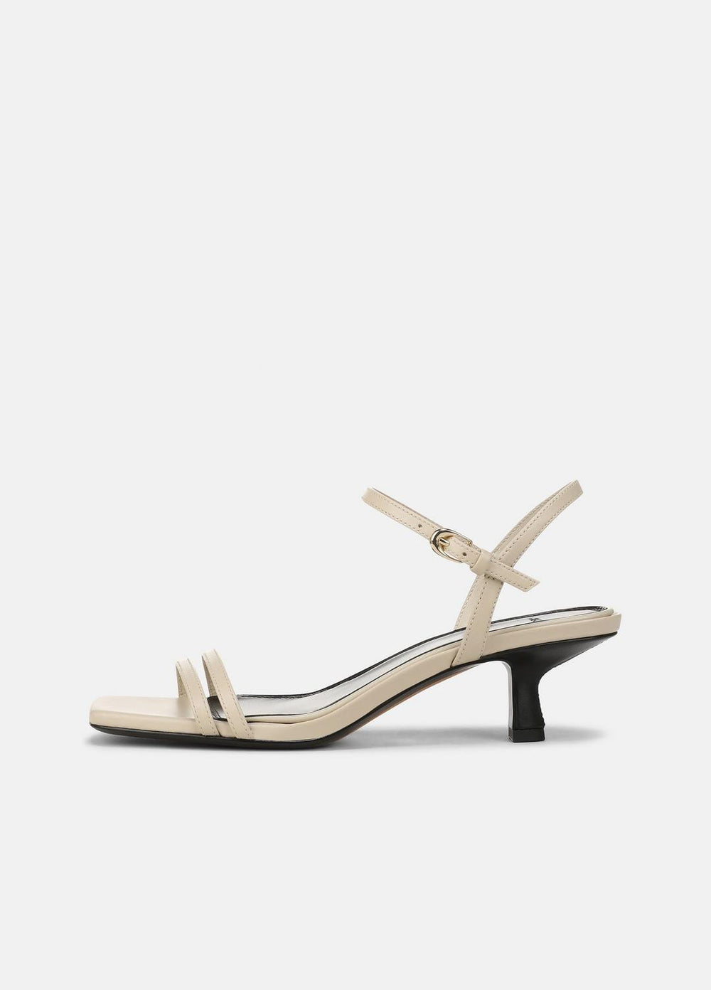 Tilda Leather Heeled Sandal in Heels - MOONLIGHT