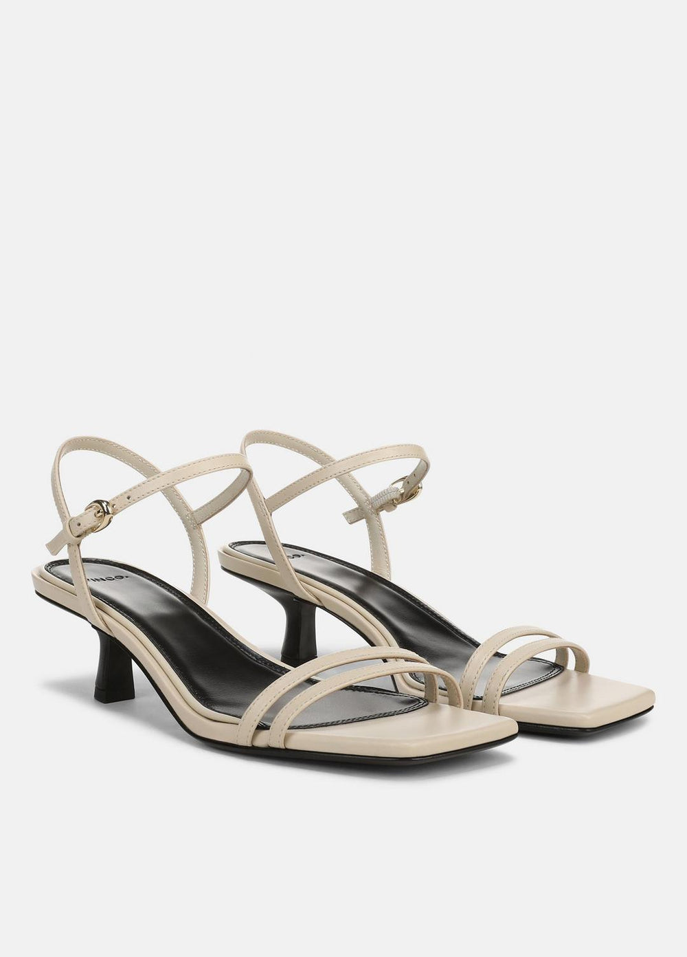 Tilda Leather Heeled Sandal in Heels - MOONLIGHT