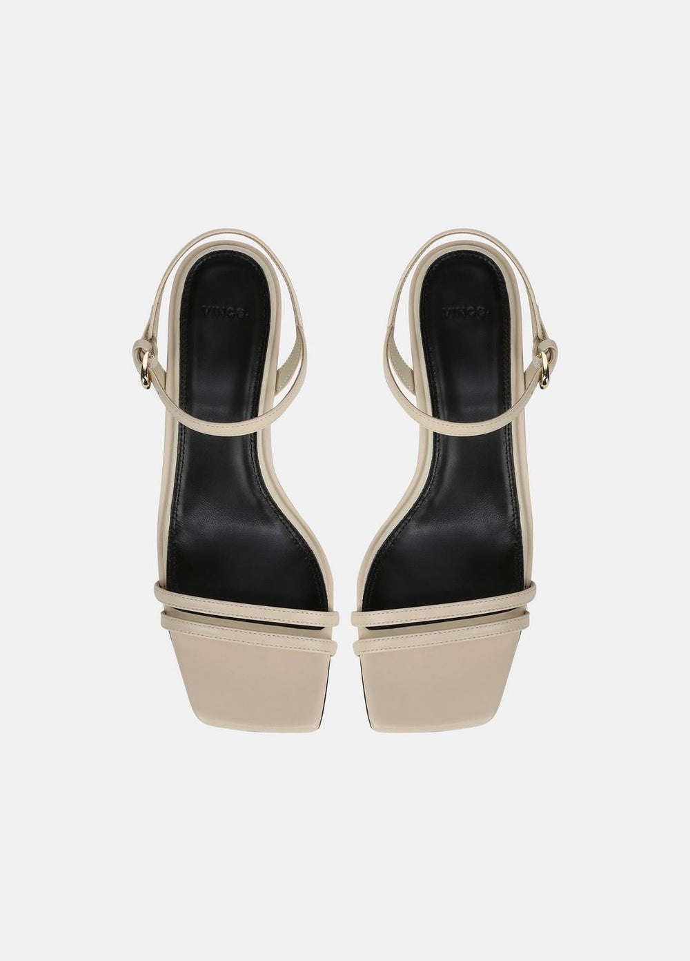 Tilda Leather Heeled Sandal in Heels - MOONLIGHT