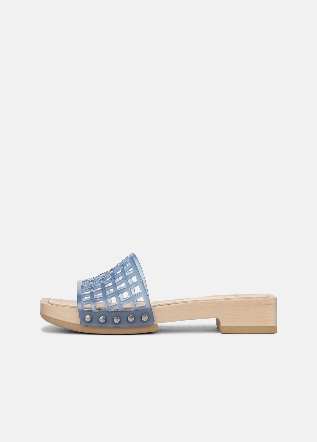 Barbara Jelly Slide Sandal in Sandals - SURF BLUE