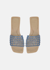 Barbara Jelly Slide Sandal in Sandals - SURF BLUE
