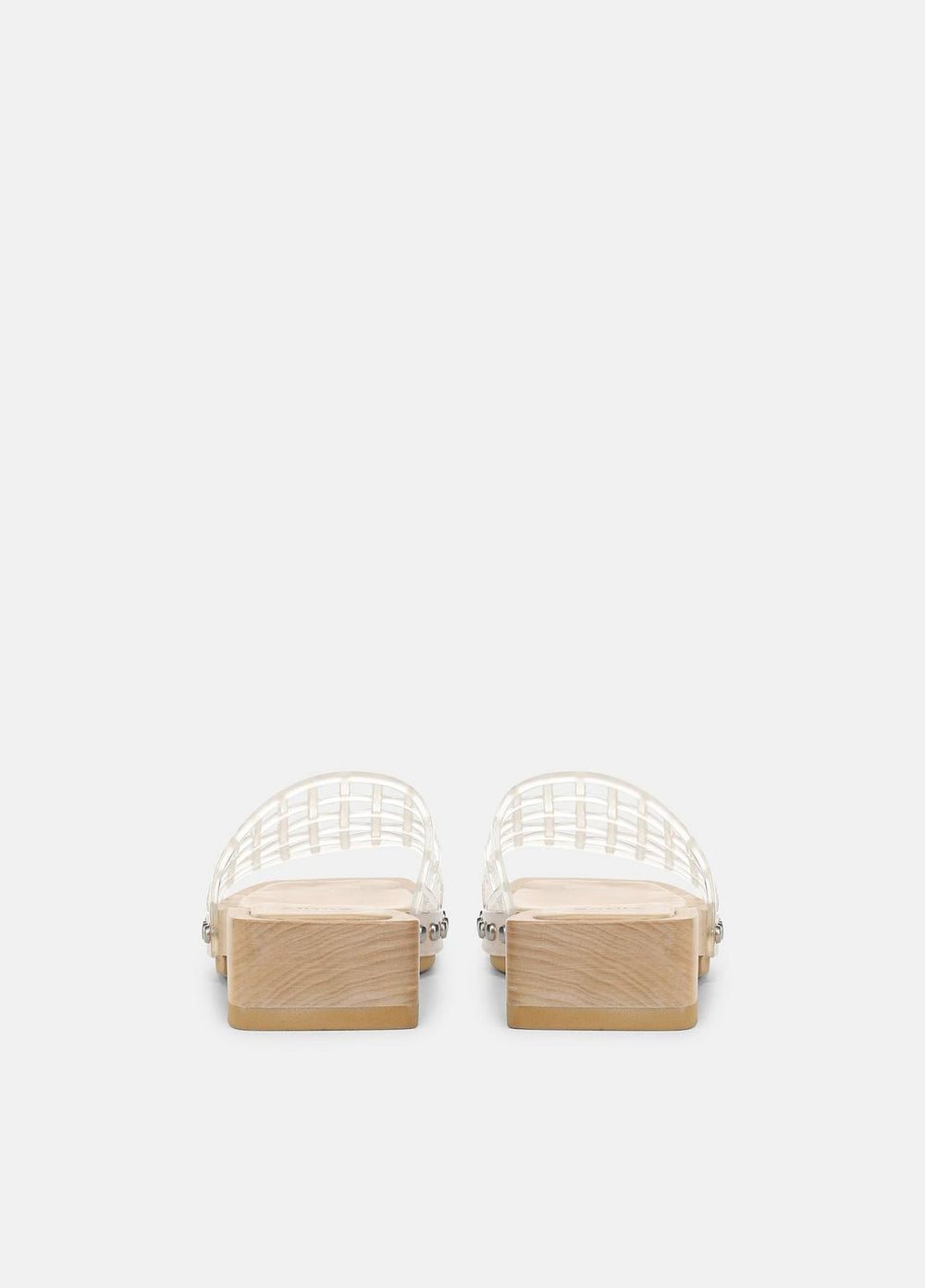 Barbara Jelly Slide Sandal in Sandals - CLEAR